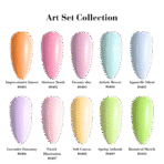 XNAIL Lakier Hybrydowy 10 ml Aquarelle Silent #0405 – pastelowy niebieski odcień dla harmonijnych stylizacji - obrazek 2