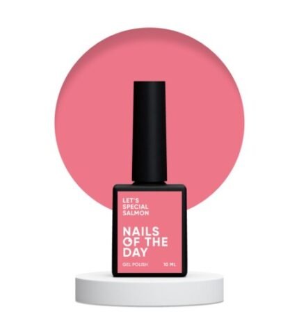 NAILSOFTHEDAY Let's special Salmon – łososiowy lakier hybrydowy do wyrazistych stylizacji