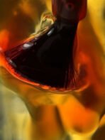 TOUCH Alchemy 02 Fenix – bursztynowy przezroczysty lakier hybrydowy 9 ml z efektem glazury - obrazek 3