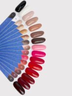 TOUCH gel polish 09 – malinowo-różowy lakier hybrydowy bez dyspersji, 9 ml - obrazek 3