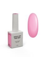 NAILSOFTHEDAY Cover base Light Pigment 47 – półprzezroczysta baza hybrydowa w intensywnym różowym kolorze