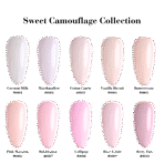 Xnail Baza kamuflująca 10 ml Bubblegum #0007 – różowa elastyczna baza kamuflująca - obrazek 2