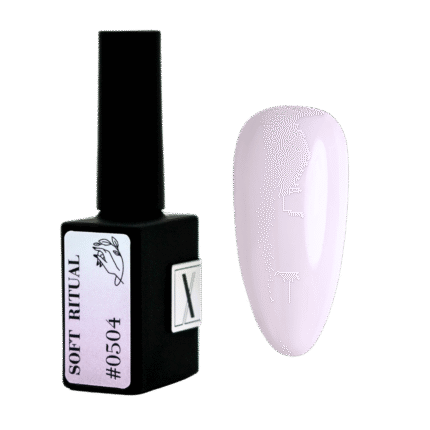 Xnail Soft Ritual #0504 różowy półtransparentny lakier hybrydowy 10 ml