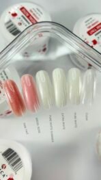 Żel Budujący Strong Cover Extra White 30 ml – ultrabiały żel z włóknem szklanym - obrazek 2