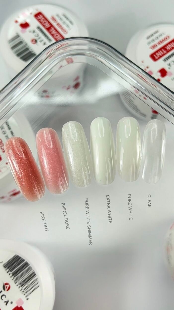 Żel Budujący Strong Cover Extra White 30 ml – ultrabiały żel z włóknem szklanym - obrazek 2