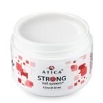 Żel Budujący Strong Cover Extra White 30 ml – ultrabiały żel z włóknem szklanym