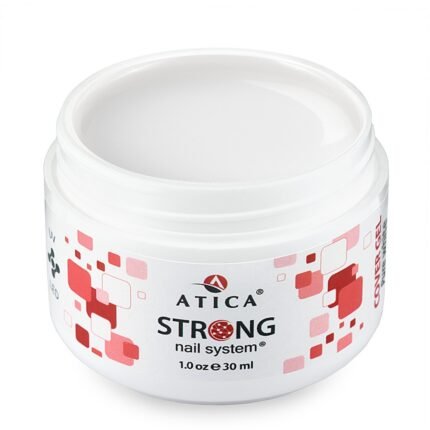 Żel Budujący Strong Cover Extra White 30 ml – ultrabiały żel z włóknem szklanym