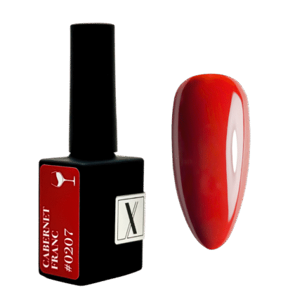 Lakier hybrydowy Cabernet Franc #0207 – czerwony kryjący odcień 10 ml