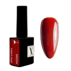 Lakier hybrydowy Zinfandel #0208 – czerwony kryjący odcień 10 m