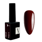 lakier hybrydowy Syrah, ciemnobordowy lakier hybrydowy, lakier hybrydowy #0214, Wine Collection lakier, bordowy lakier hybrydowy, elegancki lakier do paznokci, kryjący lakier hybrydowy