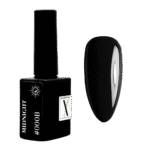 Lakier hybrydowy Midnight #000B – klasyczny czarny kryjący 10 ml