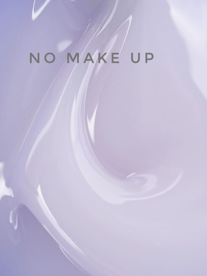 TOUCH Cover base No Make Up – półprzezroczysta baza hybrydowa mleczno-lawendowa, 13 ml - obrazek 2