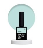 NAILSOFTHEDAY Cream Base 05 – miętowa baza hybrydowa do wrażliwych paznokci, 10 ml