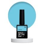 NAILSOFTHEDAY Cream Base 06 – niebieska baza hybrydowa do wrażliwych paznokci, 10 ml