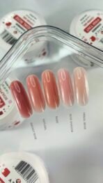 Żel Budujący Strong Cover Extra White 30 ml – ultrabiały żel z włóknem szklanym - obrazek 3