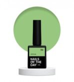 NAILSOFTHEDAY Bottle Gel 06 – zielony żel w butelce do wzmocnienia i naprawy paznokci, 10 ml