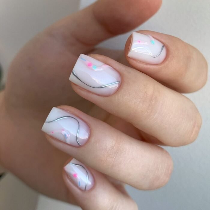 NAILSOFTHEDAY Bottle Gel 01 – biały żel do wzmocnienia i naprawy, 10 ml - obrazek 6