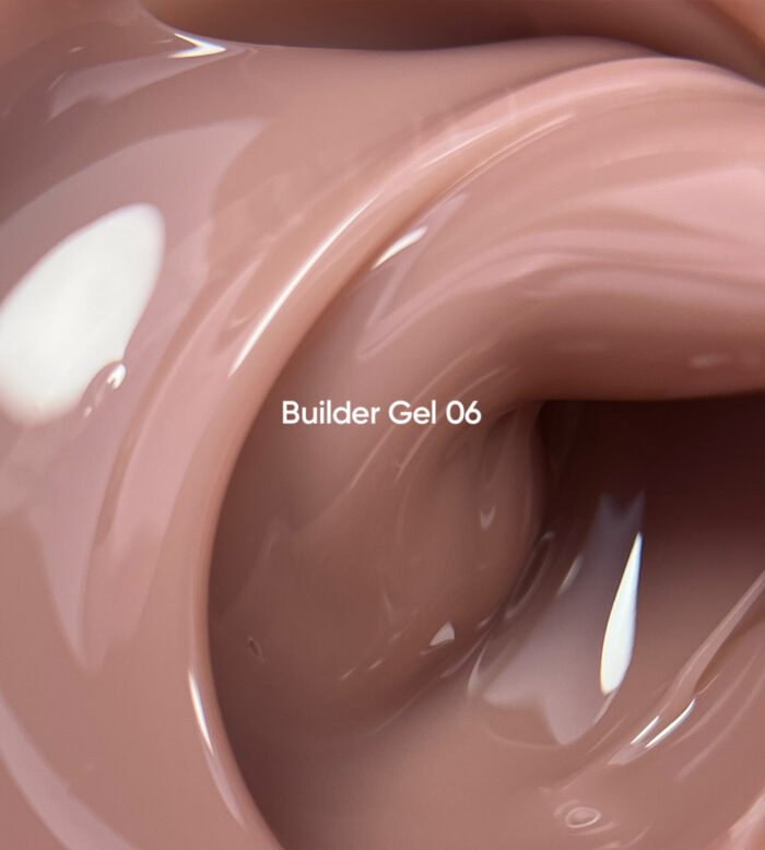 NAILSOFTHEDAY Builder gel 06 – beżowy żel budujący, 15 ml - obrazek 2