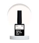 NAILSOFTHEDAY Cover Base NEW Milk 02 – półprzezroczysta mleczna baza hybrydowa, 10 ml
