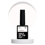 NAILSOFTHEDAY Cover Base NEW Milk 02 – półprzezroczysta mleczna baza hybrydowa, 10 ml