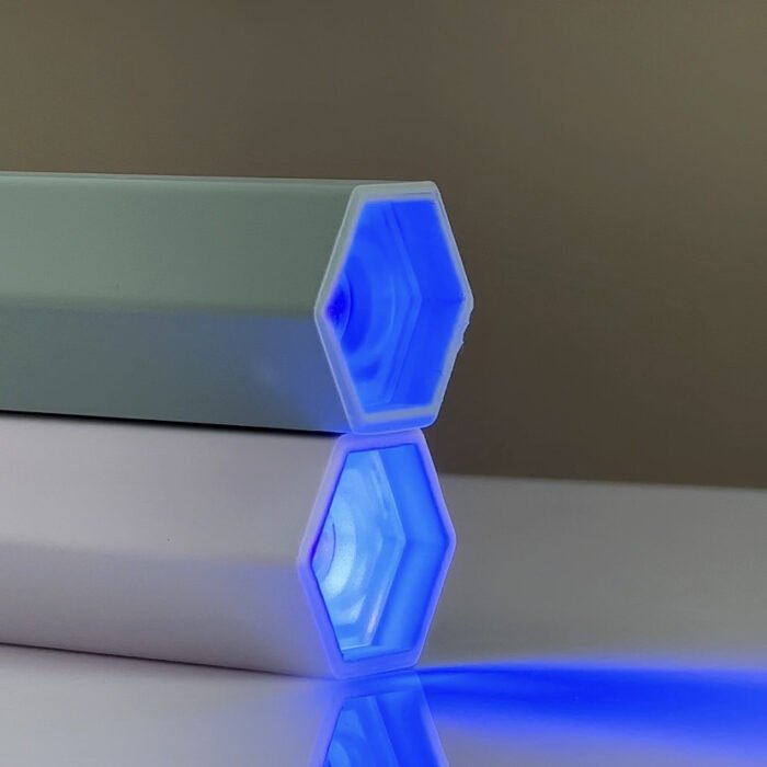 NAILSOFTHEDAY Nail Lamp – latarka LED do górnych form i szablonów (zielona) - obrazek 5