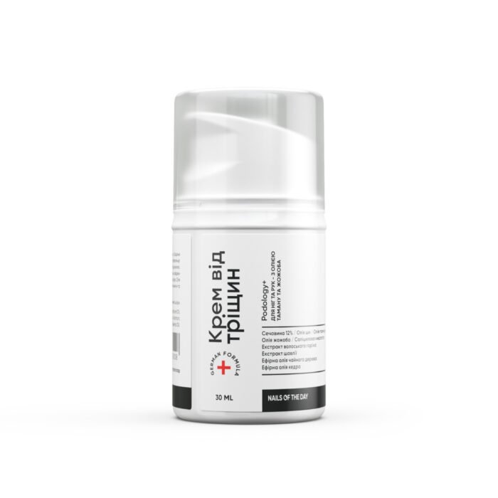 NAILSOFTHEDAY Podology+ Anti Crack Cream – krem regenerujący do rąk i stóp na pęknięcia, 30 ml