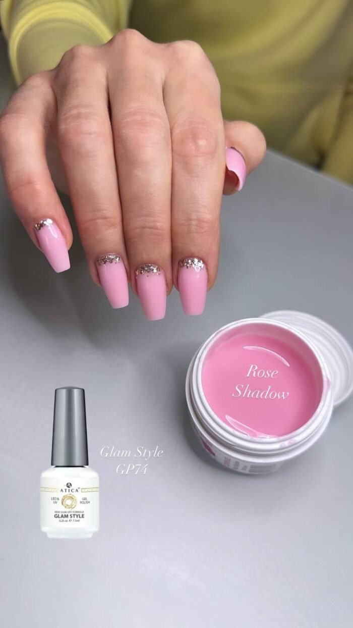 Żel Budujący Rose Shadow 30 ml – kamuflaż z włóknem szklanym - obrazek 2