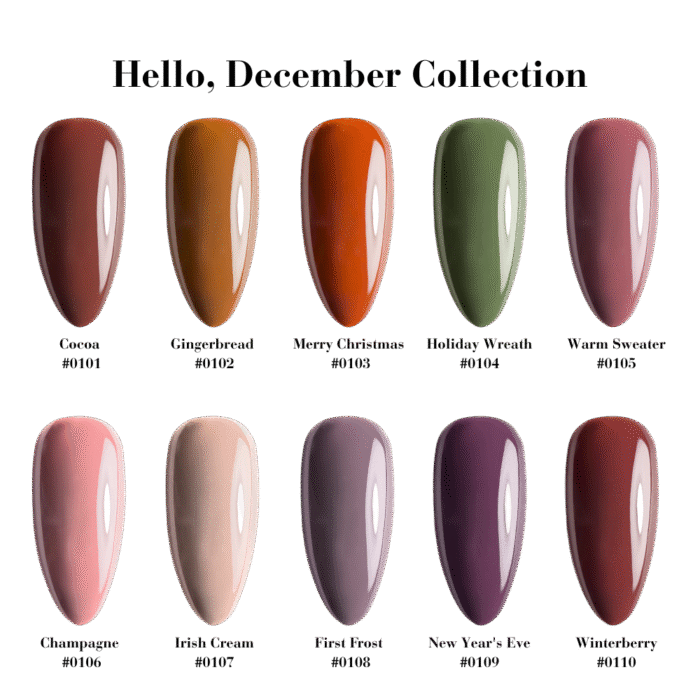 Lakier Hybrydowy 10 ml First Frost #0108 – Hello, December Collection - obrazek 3