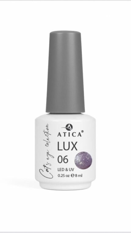 Lakier hybrydowy LC06 Cat’s Eye Lux 8 ml – efekt kociego oka Atica