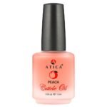 Olejek do skórek ATICA Peach 15 ml – regenerujący olejek brzoskwiniowy