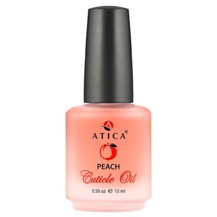 Olejek do skórek ATICA Peach 15 ml – regenerujący olejek brzoskwiniowy
