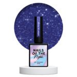 Lakier hybrydowy NAILSOFTHENIGHT Bombay 10 ml – niebieski odblaskowy lakier hybrydowy