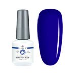 Lakier hybrydowy Atica Electric Blue 8 ml – intensywny niebieski lakier z kolekcji GPM064