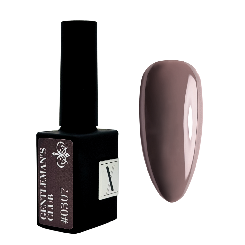 Gentleman’s Club #0307 – lakier hybrydowy Xnail Old Money 10 ml Lakier hybrydowy Gentleman’s Club #0307 – brązowy kryjący odcień 10 ml