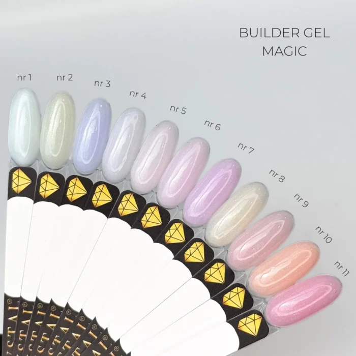 Builder Gel Magic №5 30 ml — żel budujący z subtelnym shimmerem - obrazek 2