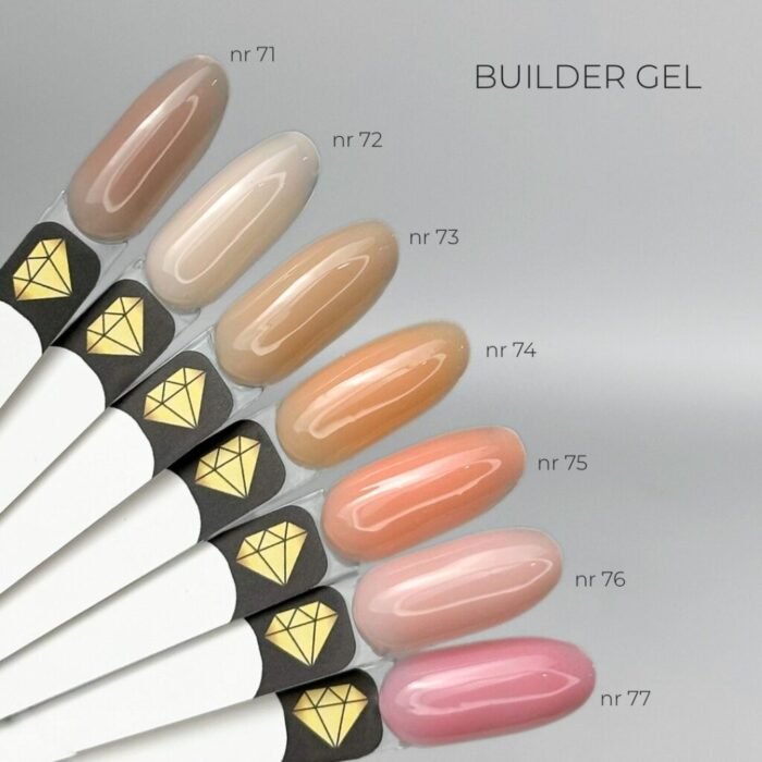Builder Gel №77, 30 ml — profesjonalny żel budujący Crystal Professional - obrazek 2