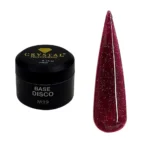 Base Disco №19, 12 ml — odblaskowa baza gumowa Crystal Professional - obrazek 2