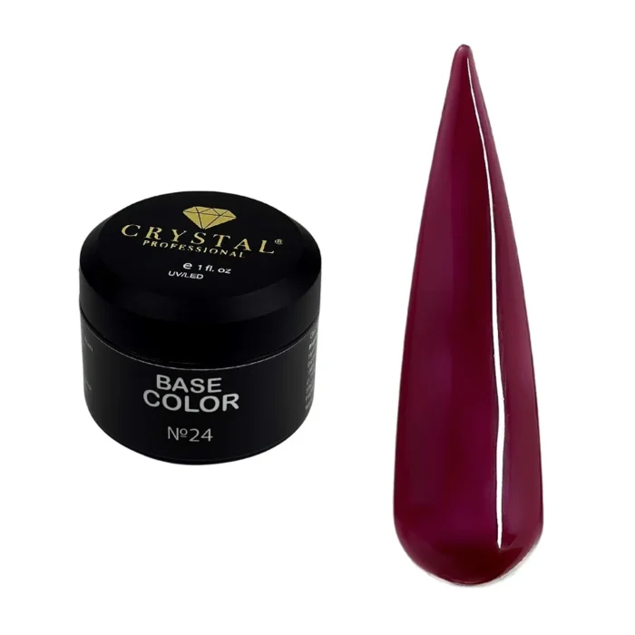 Base Color #24, 12 ml — niskokwasowa baza kamuflująca o naturalnym kryciu - obrazek 2