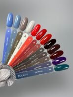 TOUCH Deep Pigment Gel Polish 34 – jasny szary lakier hybrydowy, 9 ml - obrazek 5