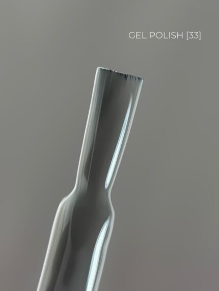 TOUCH Deep Pigment Gel Polish 33 – chłodny szary lakier hybrydowy, 9 ml