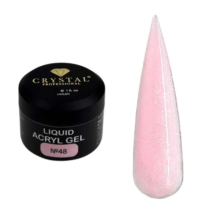 Liquid Acryl Gel №48 Crystal Professional – płynny żel akrylowy