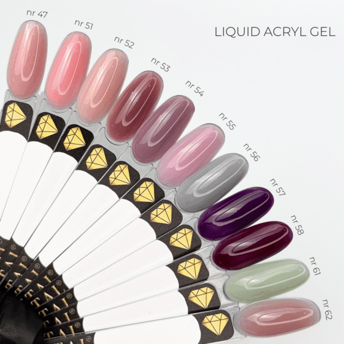 Liquid Acryl Gel №53 Crystal Professional – płynny żel akrylowy, 30 ml - obrazek 2