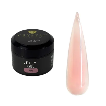 Jelly Gel №1 Crystal Professional – gęsty żel budujący