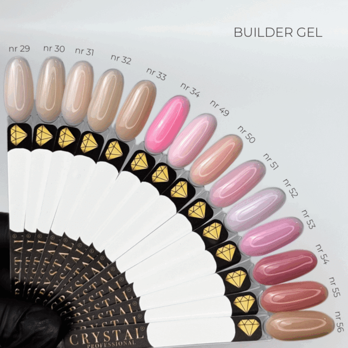 Builder Gel №70 Crystal Professional – żel budujący średniej lepkości, 15 ml - obrazek 2
