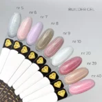 Builder Gel №7 Crystal Professional – żel budujący średniej lepkości, 30 ml - obrazek 2