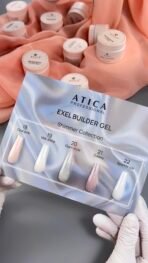 ATICA eXel 20 Glam Style – żel budujący z brokatem, 30 ml - obrazek 3