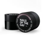 NAILSOFTHEDAY Opal Reflective Builder gel 06 – lawendowy żel budujący z opalowym połyskiem i odblaskową drobinką 15 g