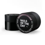 NAILSOFTHEDAY Opal Reflective Builder gel 06 – lawendowy żel budujący z opalowym połyskiem i odblaskową drobinką 15 g