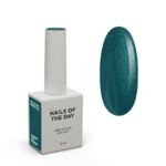 NAILSOFTHEDAY Grinch Gel Polish ciemnozielony lakier hybrydowy z połyskiem 10 ml