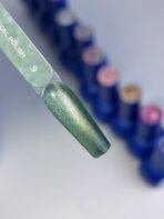 TOUCH 3D Cat Eyes Gel Polish 09 – zielony lakier hybrydowy z efektem kociego oka, 9 ml - obrazek 3